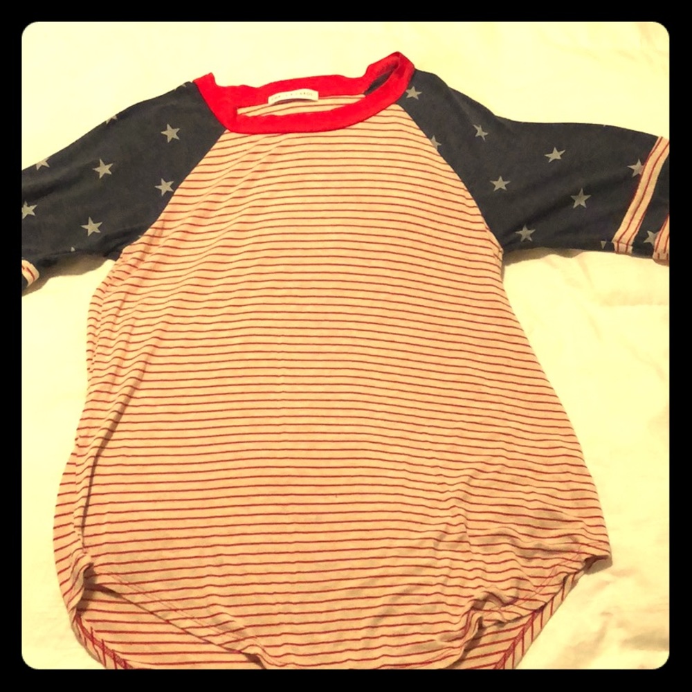 Chris & Carol Stars & Stripes shirt